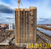 Ход строительства дома № 5.2 в ЖК Новоостровский -