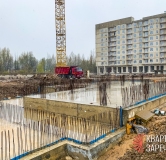 Ход строительства дома 1 этап, Корпус Е в ЖК Квартал Заречье -