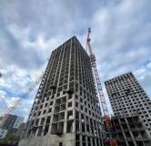 Ход строительства дома 2 в ЖК Wellart City -