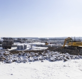 Ход строительства дома 1 в ЖК Уральский сад -