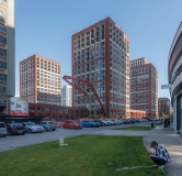 Ход строительства дома 93, секция 6,7  (2 этап) в ЖК Мылзавод -