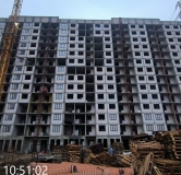 Ход строительства дома 28 в ЖК Первый Юго-восточный -