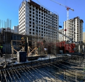 Ход строительства дома 2 в ЖК Струны -