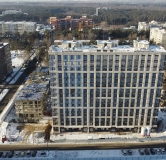 Ход строительства дома 13 в ЖК Квартал на Российской -