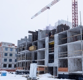 Ход строительства дома 2 в ЖК Образцовый квартал 6.4 -