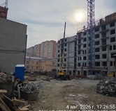Ход строительства дома 1 в ЖК Гео (GEO) -