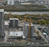 Ход строительства дома 18 в ЖК Добро -