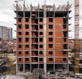 Ход строительства дома 1 в ЖК Дружный-3 -