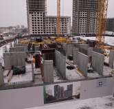 Ход строительства дома 1 в ЖК Разум на Титова -