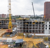 Ход строительства дома 1, 2, 3, 4 в ЖК Сибирская Калина -