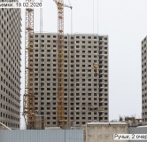 Ход строительства дома 144.3 в ЖК Ручьи -
