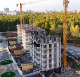 Ход строительства дома № 2, корпус 21 в ЖК Горизонт -