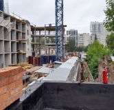 Ход строительства дома 1 в ЖК Дом по ул. Чернышевского -