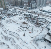 Ход строительства дома 1 в ЖК Небо над Енисеем -