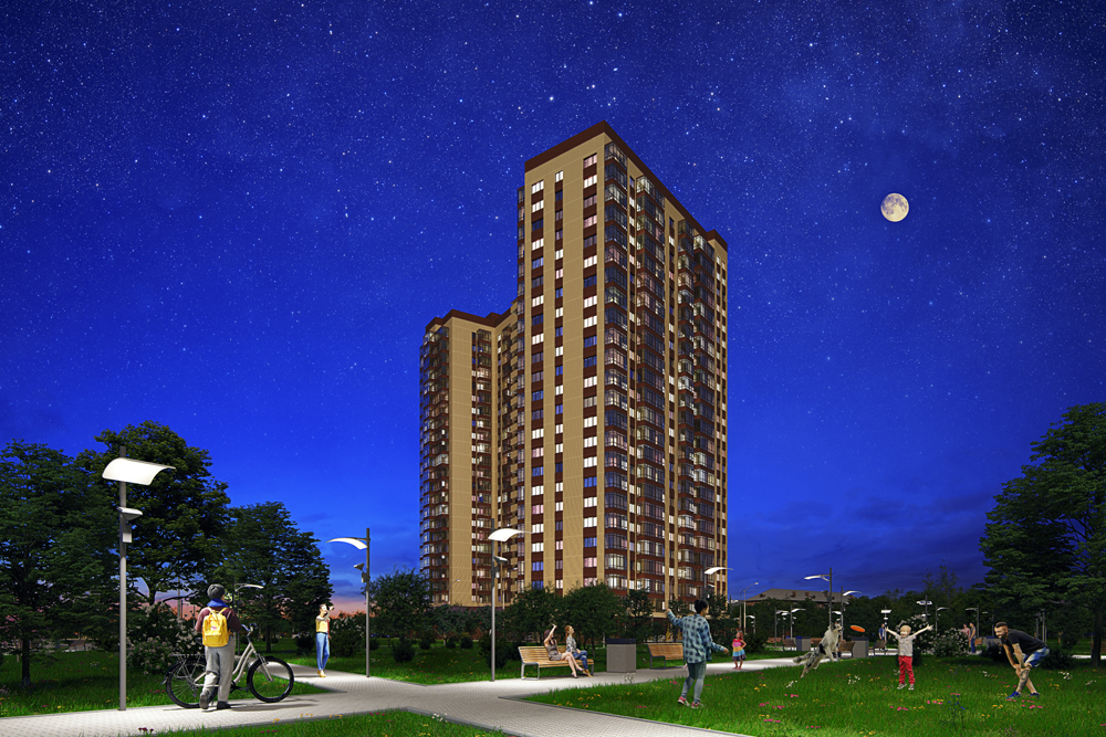 МСК показала, какие студии и однокомнатные квартиры можно купить в ЖК «Грин Парк» в Ростове   