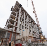 Ход строительства дома 5 в ЖК Дом на Советской -