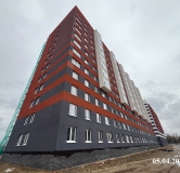 Ход строительства дома № 1 в ЖК Сормовский Дуэт -