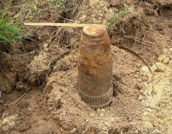 Снаряд времен Великой Отечественной войны нашли на стройплощадке под Балахной - фото 1
