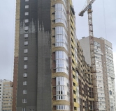 Ход строительства дома литер 1 в ЖК Эльбрус -