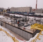 Ход строительства дома 1 в ЖК Разум на Титова -