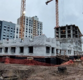 Ход строительства дома 5 в ЖК Династия -