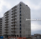 Ход строительства дома Корпус 8-12.1 в ЖК Левенцовка парк -