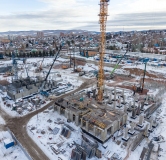 Ход строительства дома 5 в ЖК Univers (Универс) -