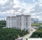 Ход строительства дома 10 (ГП-1) в ЖК Меридиан Слобода -