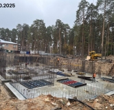 Ход строительства дома 8 в Клубный дом my Maison -