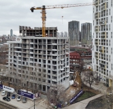 Ход строительства дома 1 в ЖК Малевич -