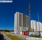 Ход строительства дома 15, корпус 352.1 в ЖК Цветной Город -