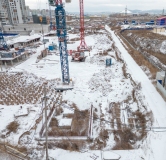 Ход строительства дома 2, корпус 4, 2 этап в ЖК Чижи -