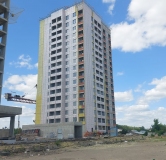 Ход строительства дома секция 2 в ЖК Гармония -