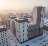 Ход строительства дома № 1 в Прогресс-кварталы Перемены -