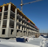 Ход строительства дома 2 (ГП-9) в ЖК Зеленые аллеи -