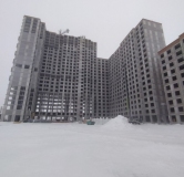 Ход строительства дома № 1491 (ГП-2) в ЖК Мятный -