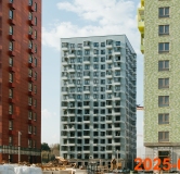 Ход строительства дома корпус 6 в ЖК Нокса Парк -