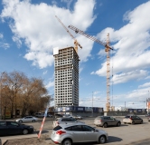 Ход строительства дома 2 в ЖК Динамика -