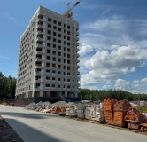 Ход строительства дома 3 в ЖК Разум в Академическом -