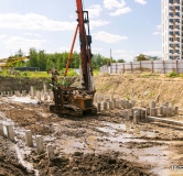 Ход строительства дома 2.1, 2.2 в ЖК Новобережье -