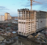 Ход строительства дома 22 в ЖК Чистые пруды (Заветный) -