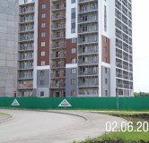 Ход строительства дома 22-11 в ЖК Романтики -