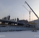 Ход строительства дома № 6 в ЖК Сибирский двор -