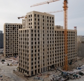 Ход строительства дома Процветающий (ГП-21) в Микрорайон Домашний -