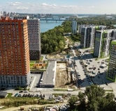 Ход строительства дома 19, секции 2-5 в ЖК Ясный Берег -