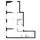 2 комнатная квартира 57,9 м² в ЖК Савин парк, дом корпус 10 - планировка