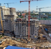 Ход строительства дома Корпус 4,5, 2 этап в ЖК Манзара (Manzara Towers) -