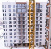 Ход строительства дома 8, корпус 1.5 в ЖК Таланты -