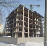 Ход строительства дома № 2 в ЖК На Журова -