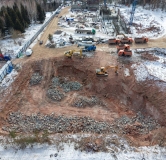 Ход строительства дома 5/1, 2 этап в ЖК Вита-парк -